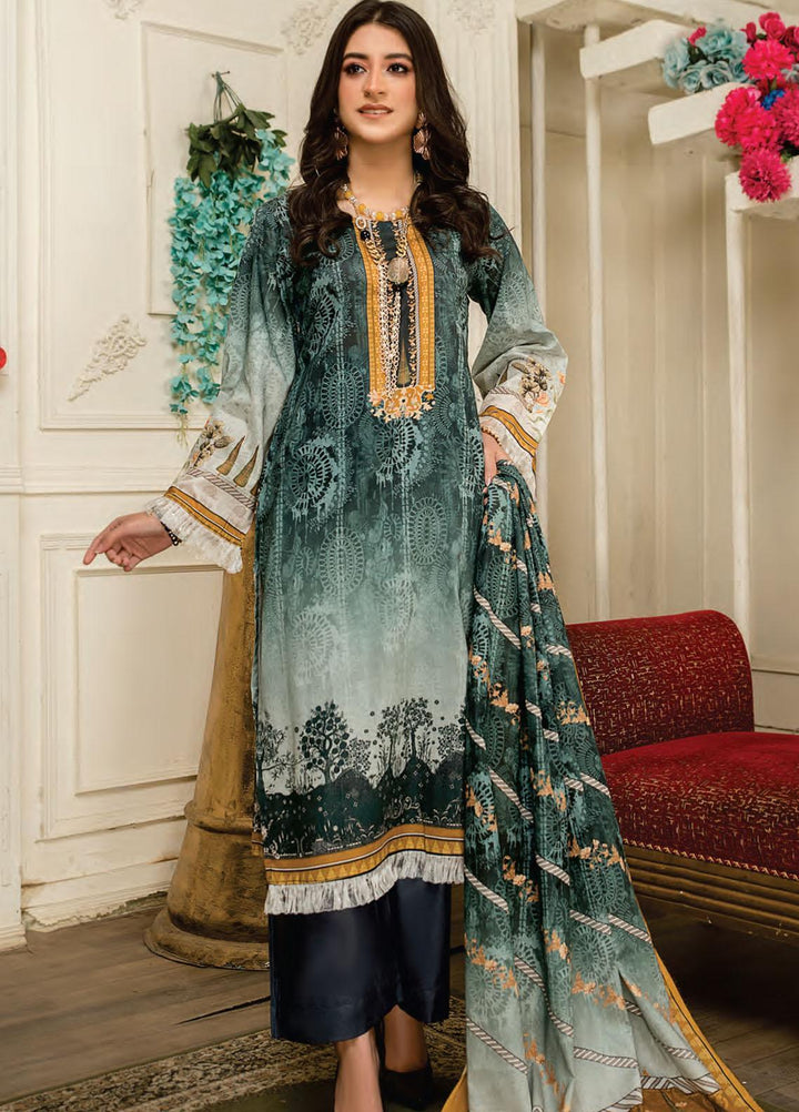 Universal By Sitara Printed Lawn Suits Unstitched 3 Piece SIT22US D-51 - Summer Collection