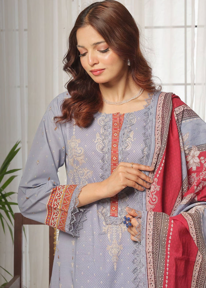 Urbane By Saphron Pret Printed Lawn 3 Piece Suit D-04