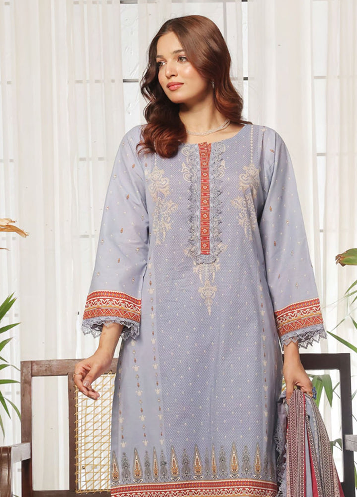 Urbane By Saphron Pret Printed Lawn 3 Piece Suit D-04