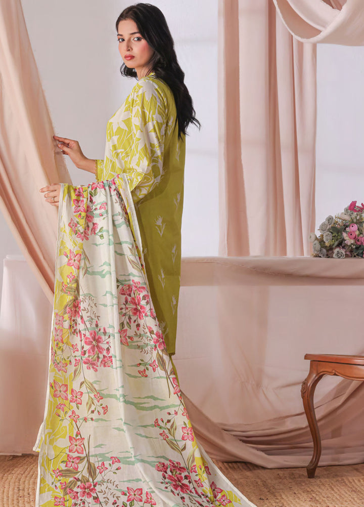 Urbane By Saphron Pret Printed Lawn 3 Piece Suit D-10