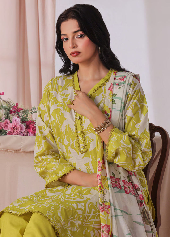 Urbane By Saphron Pret Printed Lawn 3 Piece Suit D-10