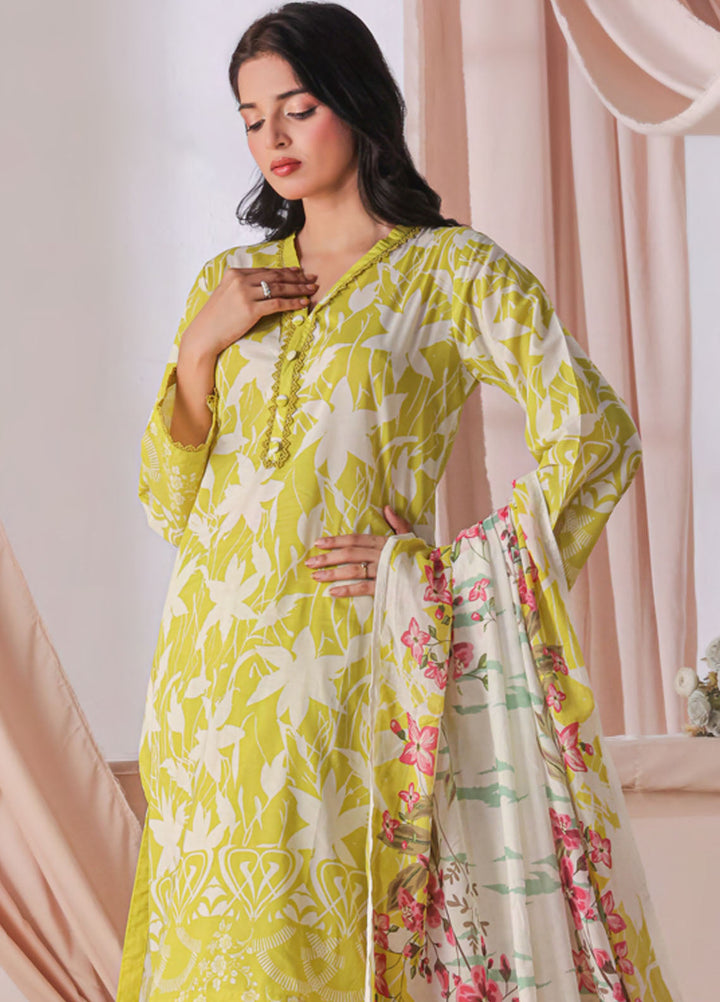 Urbane By Saphron Pret Printed Lawn 3 Piece Suit D-10