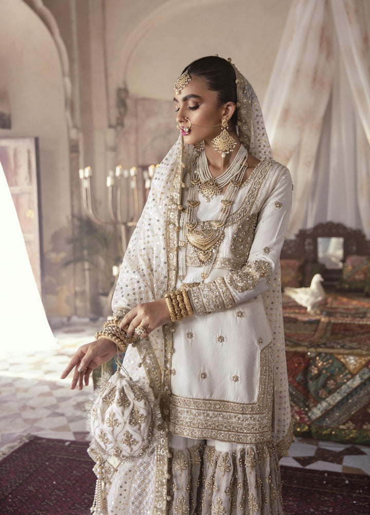 Maria Osama Khan Luxury Pret  Raw Silk 3 Piece MOK22VR Arya 003