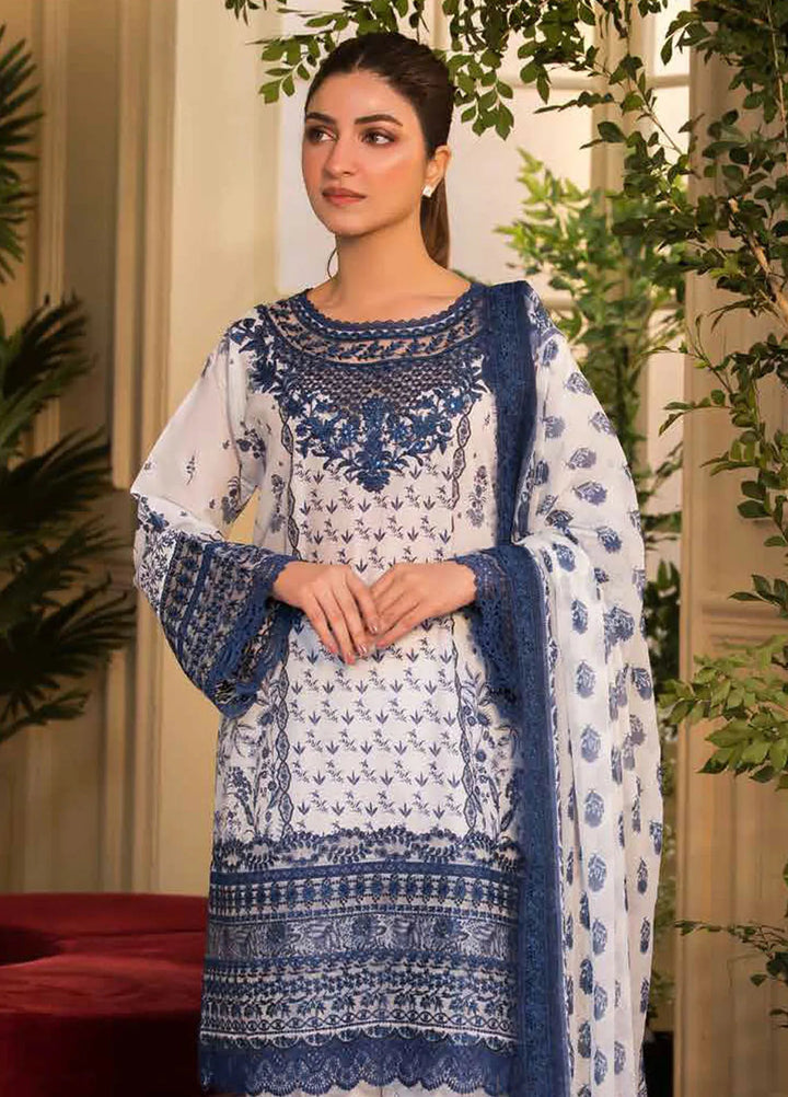 Vital by Sobia Nazir Embroidered Lawn Suit Unstitched 3 Piece SN25VL D-10 B - Summer Collection