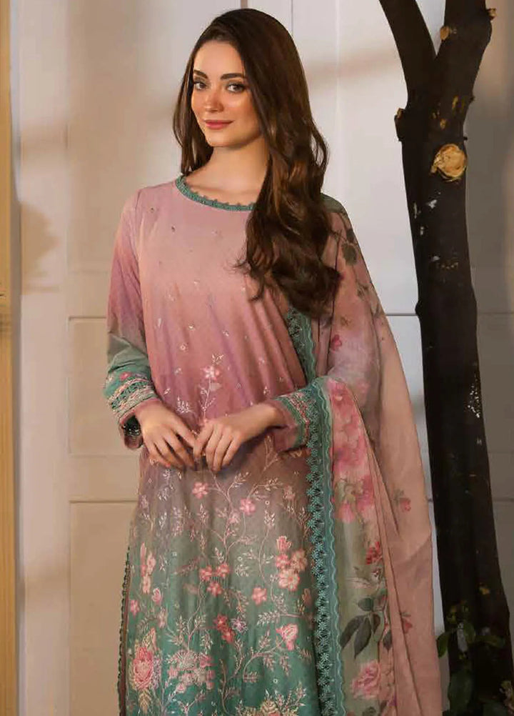 Vital by Sobia Nazir Embroidered Lawn Suit Unstitched 3 Piece SN25VL D-11 A - Summer Collection