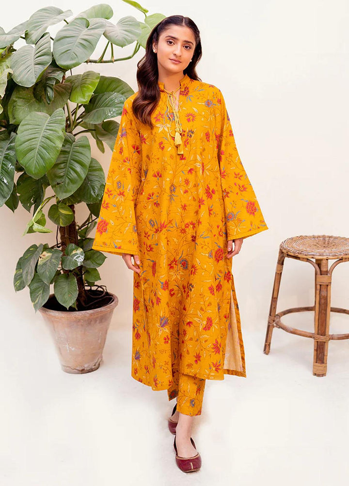 Vitalia Pret  Khaddar 2 Piece Suit VT23PRT French Rose