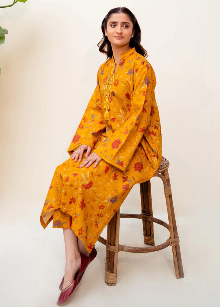 Vitalia Pret  Khaddar 2 Piece Suit VT23PRT French Rose