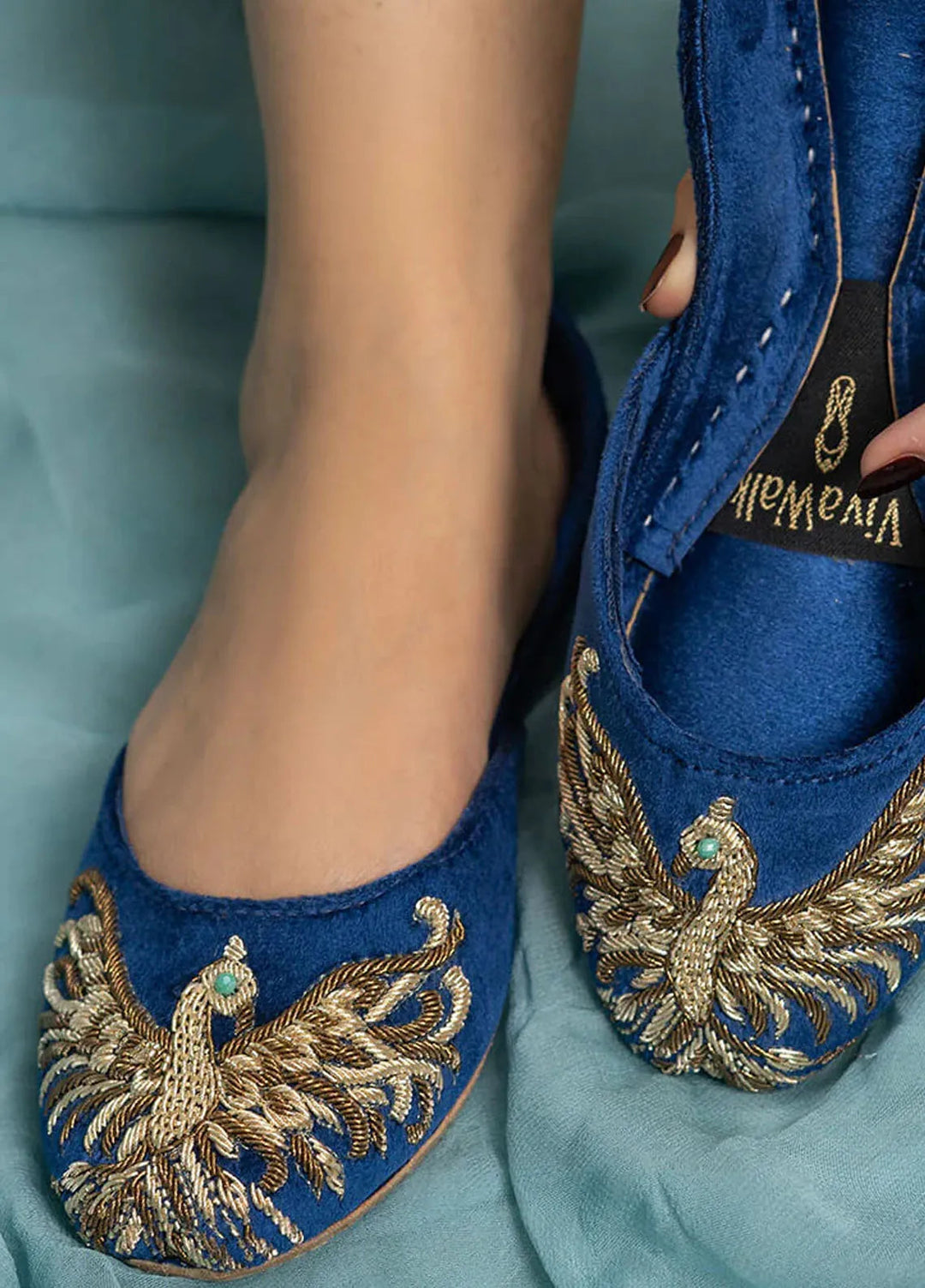 Vivawalk Festive Style Khussa Royal Phoenix