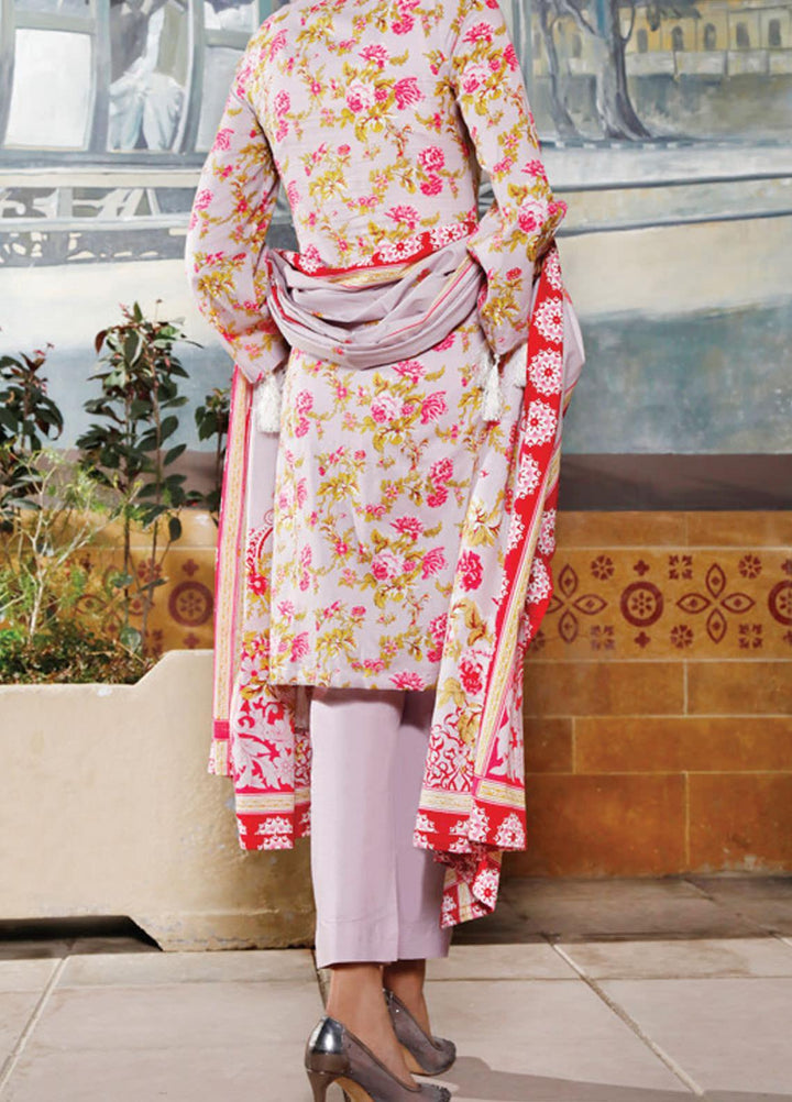 VS Textiles Printed Lawn Suits Unstitched 3 Piece VS21S-2 2610-A - Summer Collection