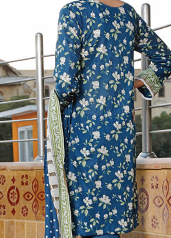 VS Textiles Printed Lawn Suits Unstitched 3 Piece VS21S-2 2611-B - Summer Collection