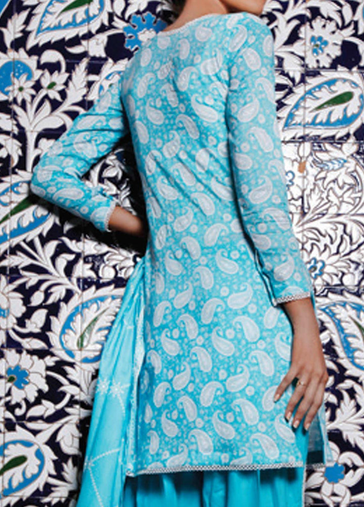 VS Textiles Printed Lawn Suits Unstitched 3 Piece VS21S-2 2618-C - Summer Collection