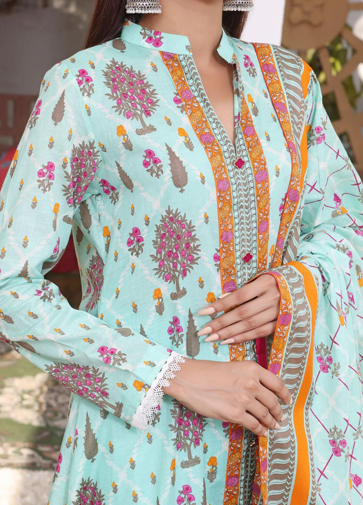 VS Textiles Printed Lawn Suits Unstitched 3 Piece VS23SL D-902 B - Summer Collection