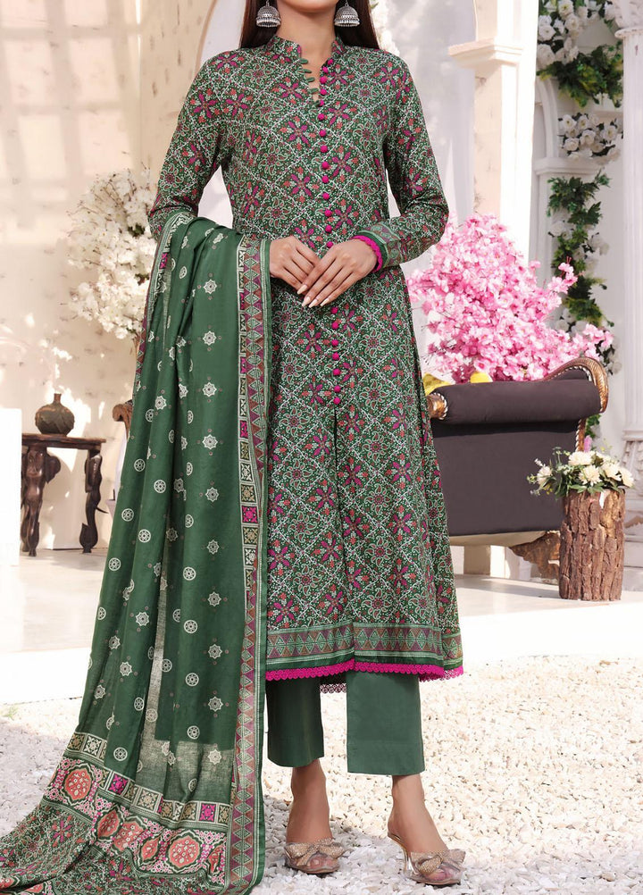 VS Textiles Printed Lawn Suits Unstitched 3 Piece VS23SL D-903 A - Summer Collection