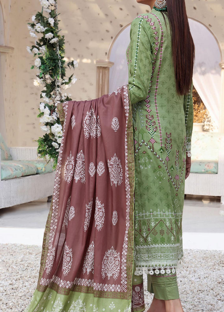 VS Textiles Printed Lawn Suits Unstitched 3 Piece VS23SL D-906 A - Summer Collection