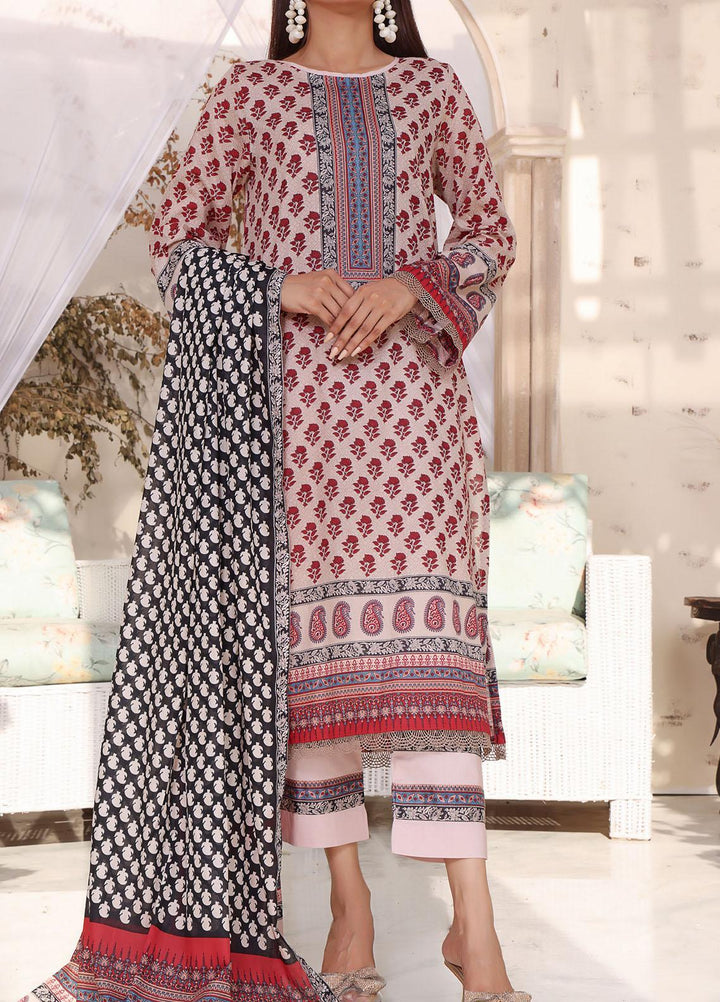 VS Textiles Printed Lawn Suits Unstitched 3 Piece VS23SL D-907 A - Summer Collection