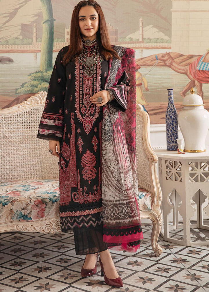 Wasl By Seran Embroidered Lawn Suits Unstitched 3 Piece SRN22W 15 Raania - Summer Collection
