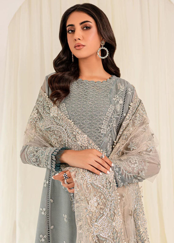 Xenia Formals Pret Embroidered Chiffon 3 Piece Suit XFR-22-438 Reehab