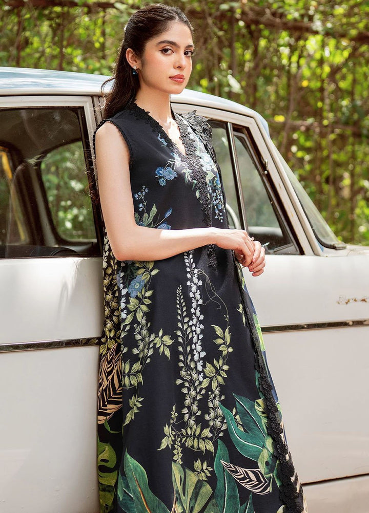 Yakin by Asifa Nabeel Embroidered Lawn Suits Unstitched 3 Piece AN25YL D-05 Secret Botnica - Summer Collection