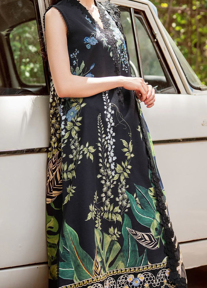 Yakin by Asifa Nabeel Embroidered Lawn Suits Unstitched 3 Piece AN25YL D-05 Secret Botnica - Summer Collection