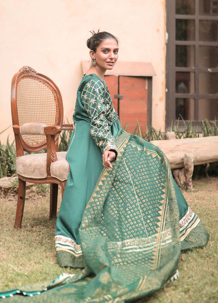 Yusra Ansari Pret  Silk 3 Piece Suit YA22LBK Yed-04 Noori