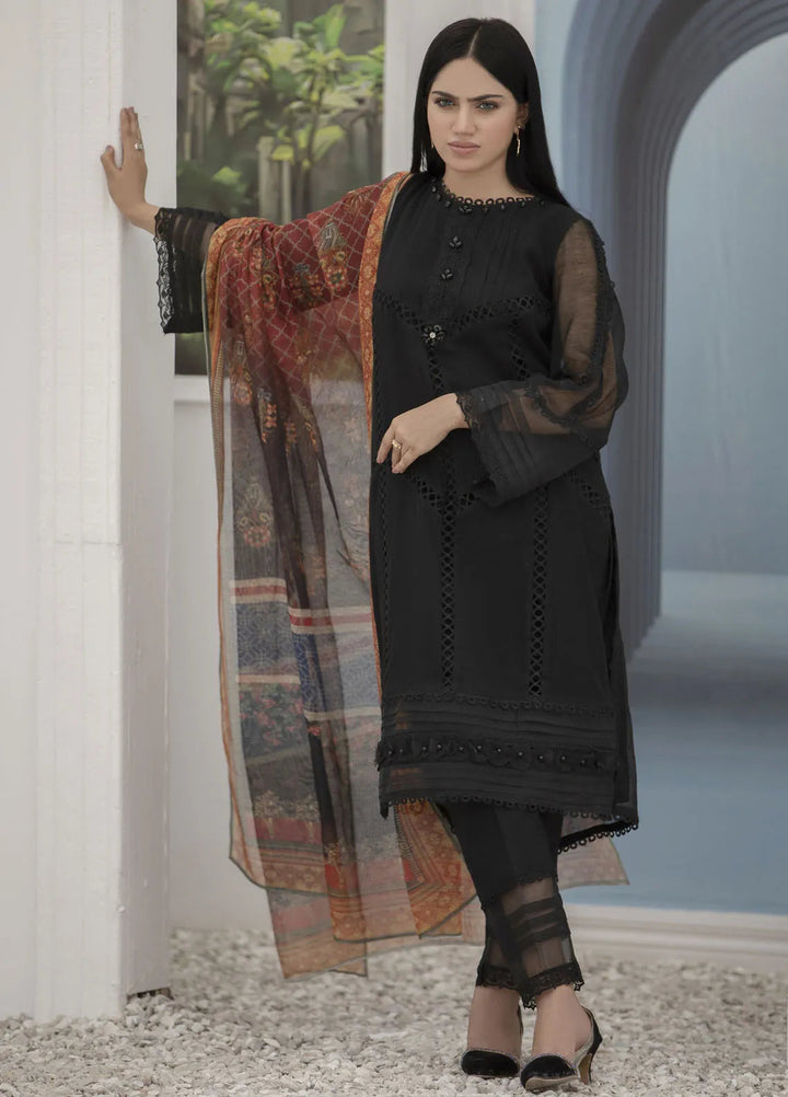 Yusra Ansari Pret Embroidered Cotton 3 Piece Suit Aroha