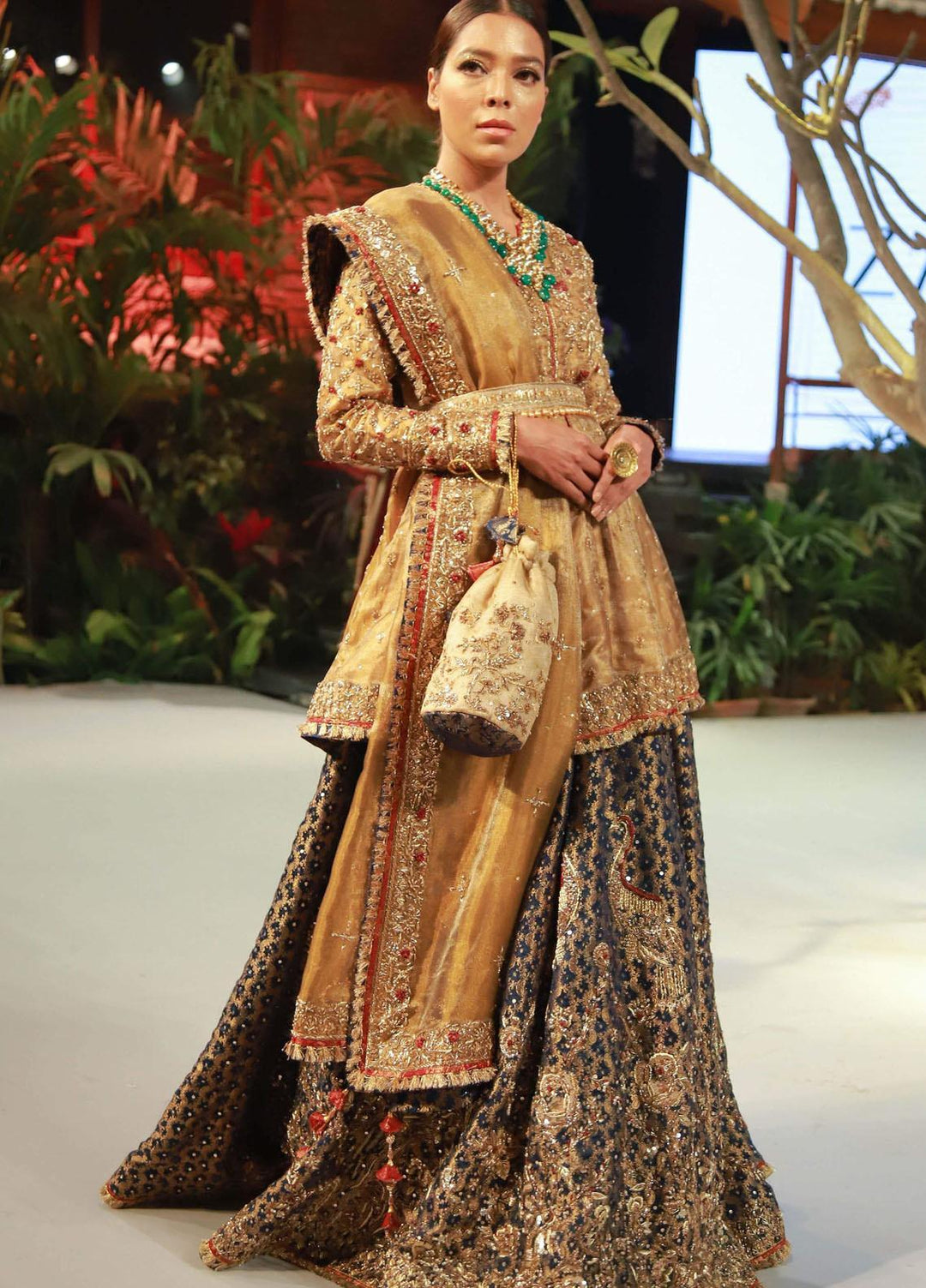 Zaaviay Luxury Pret Embroidered  3 Piece Suit NASEEBAN