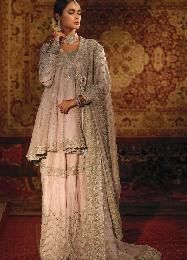 Zaaviay Luxury Pret Embroidered  3 Piece Suit SHEHR BANO