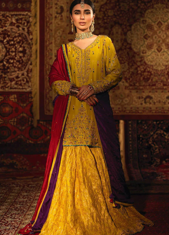 Zaaviay Luxury Pret Embroidered  3 Piece Suit KASTURI