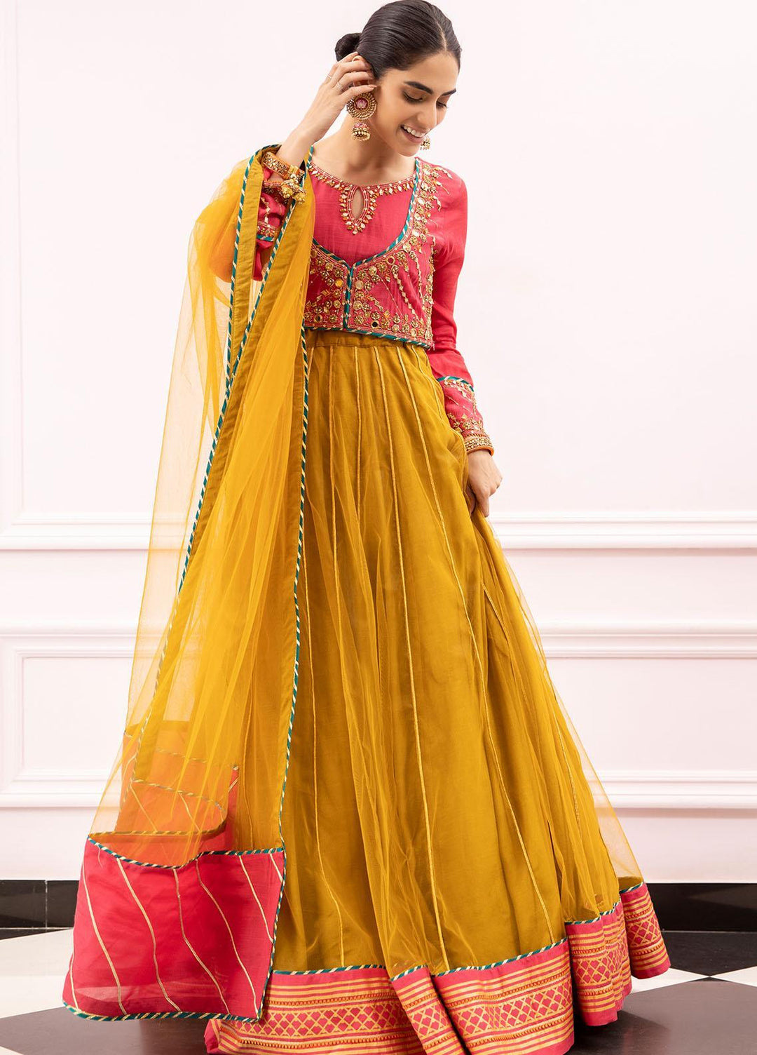 Zaaviay Pret Luxury Raw Silk 3 Piece ZV21DC Leher