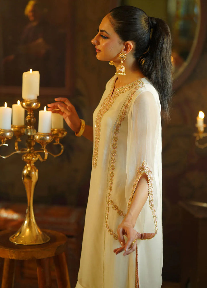 Zaaviay Pret Embroidered Chiffon 3 Piece Suit Mahrin