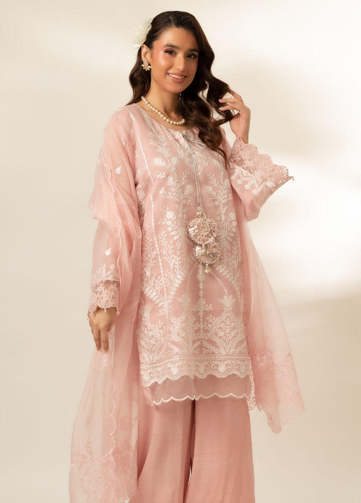 Zaaviay Pret Embroidered Chudnri Lawn 3 Piece Suit Blushing Beauty