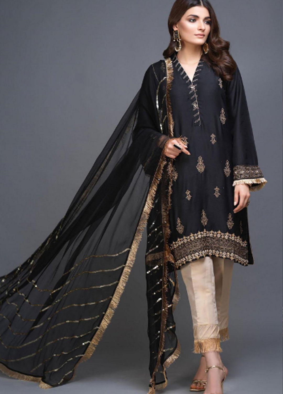 Zaaviay Pret Embroiderd Raw Silk 2 Piece ZV21RW KV2-001 Aafreen