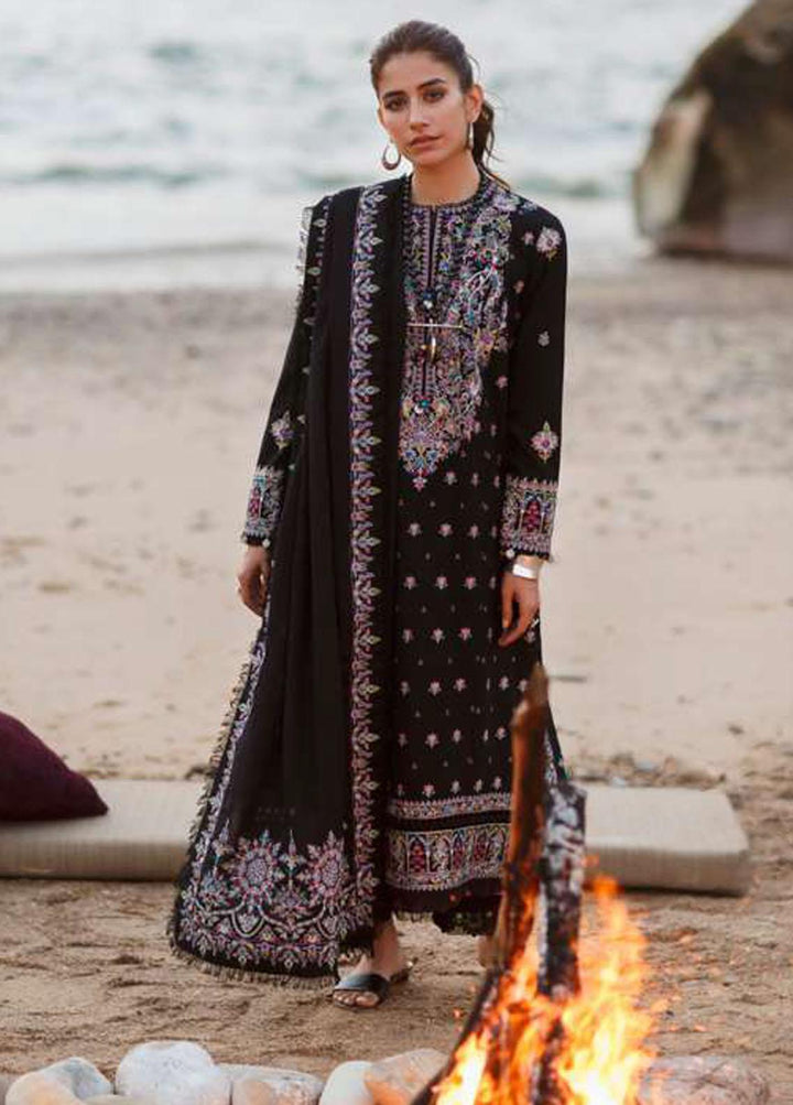 Sahel By Zaha Embroidered Khaddar Suits Unstitched 3 Piece ZKS21S ZW2-21-06 ZHIAN - Winter Collection