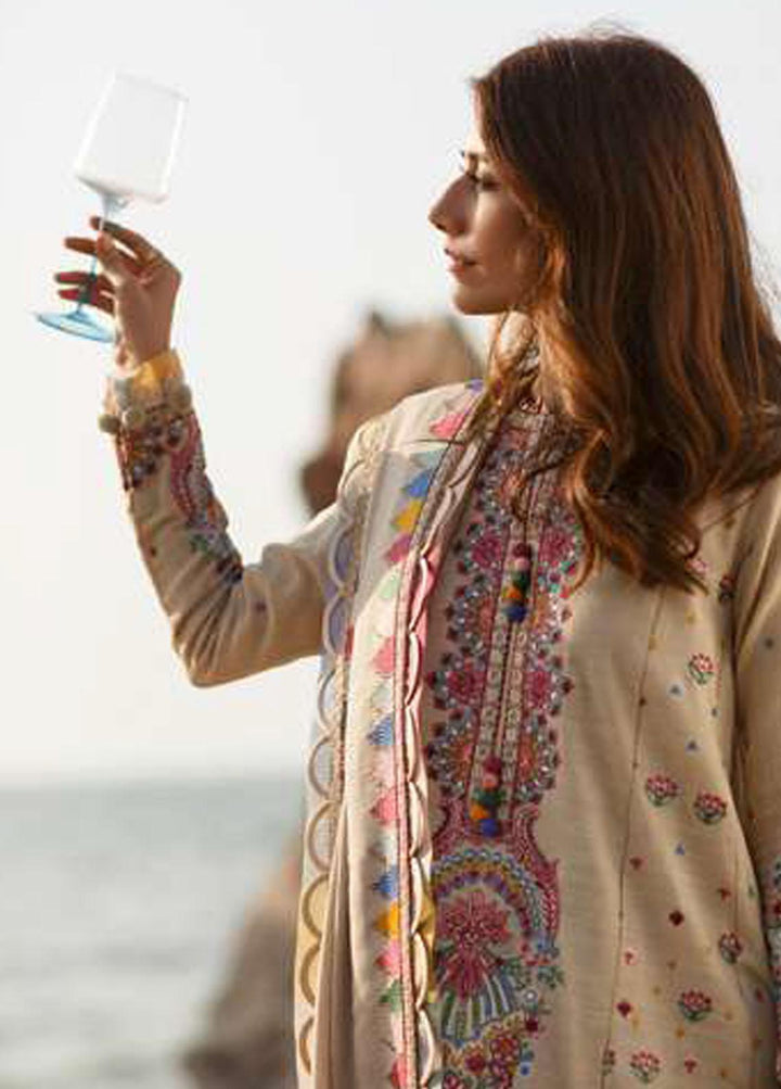 Sahel By Zaha Embroidered Khaddar Suits Unstitched 3 Piece ZKS21S ZW2-21-07 NILOUFER - Winter Collection