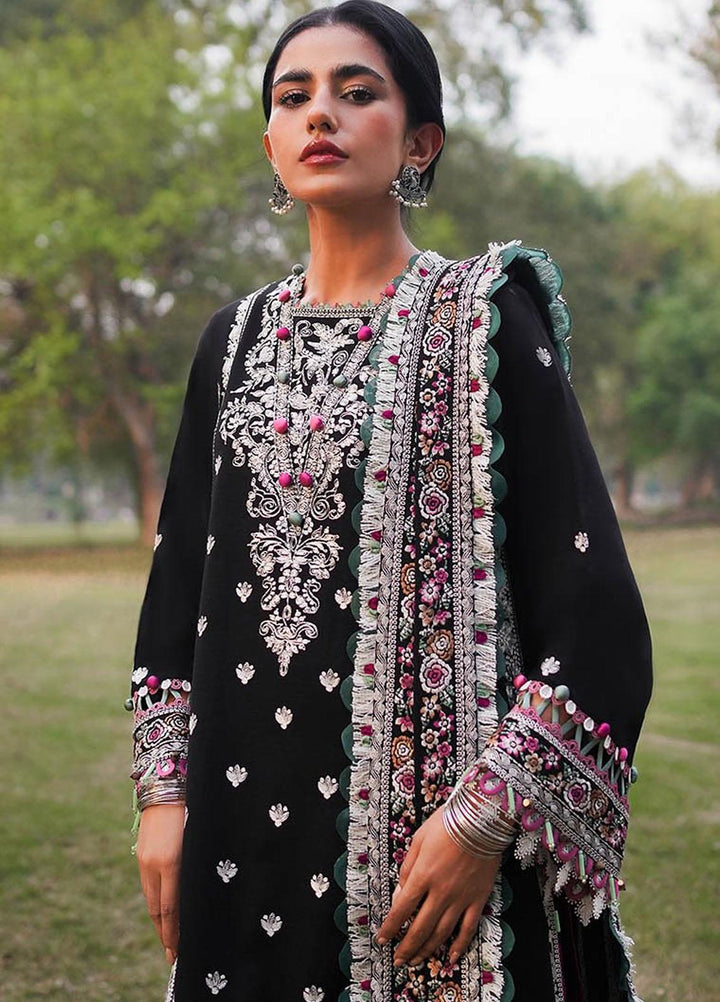 Zaha Embroidered Khaddar Suits Unstitched 3 Piece ZKS23W-2 ZW2-23-04 Talayeh - Winter Collection