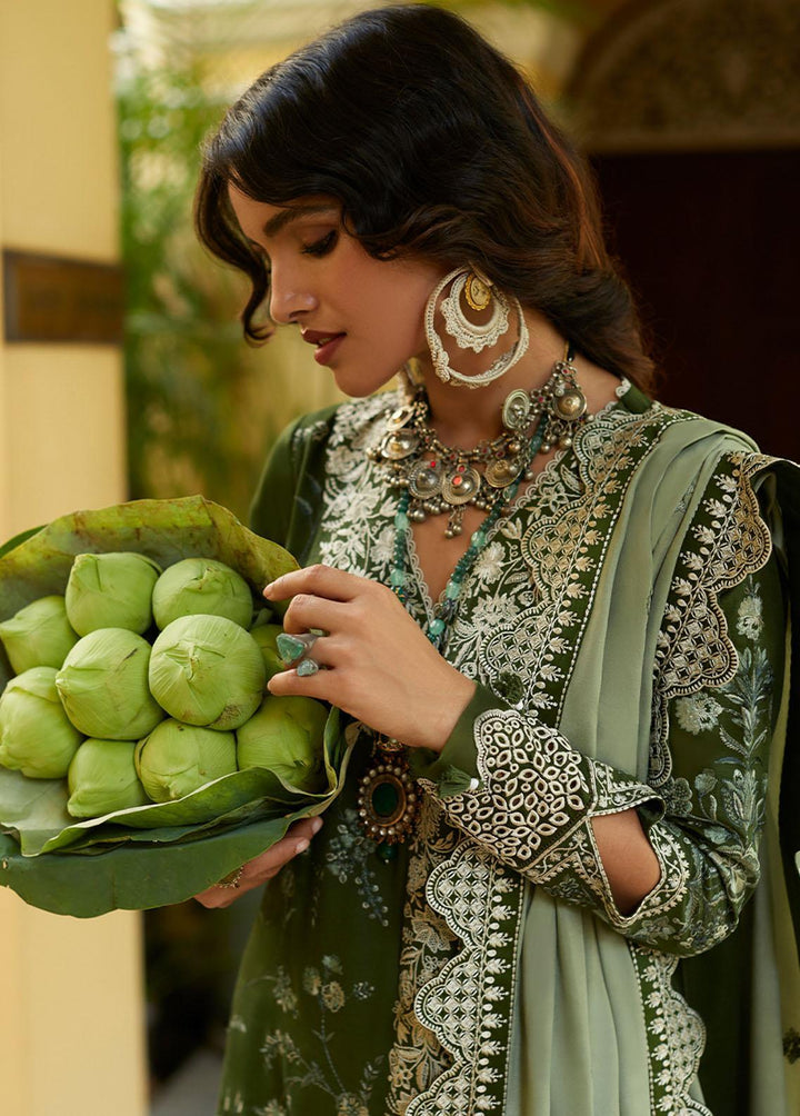 Zaha By Khadijah Shah Embroidered Khaddar Suits Unstitched 3 Piece ZKS22W ZW-22-05 AYLA - Winter Collection