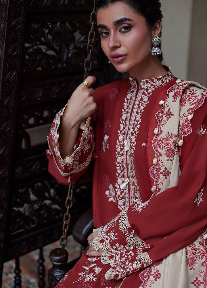 Zaha By Khadijah Shah Embroidered  Suits Unstitched 3 Piece ZKS23W ZW23-05 MELTEM - Winter Collection