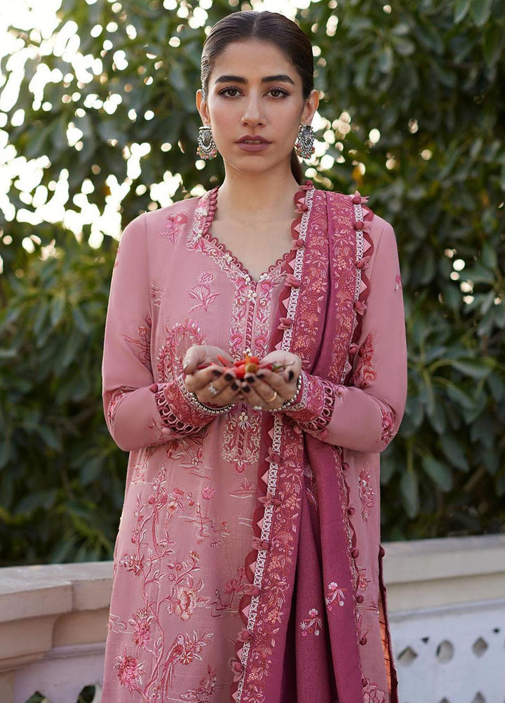 Zaha By Khadijah Shah Embroidered  Suits Unstitched 3 Piece ZKS23W ZW23-08 ELMA - Winter Collection