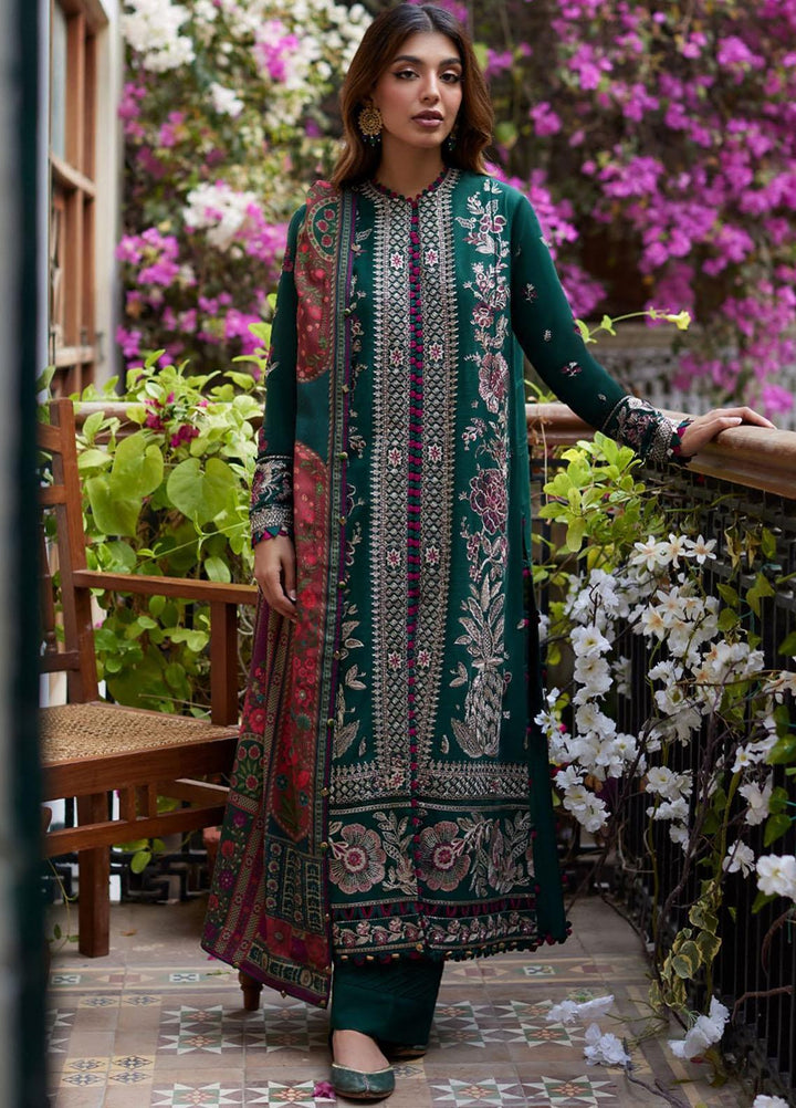 Zaha By Khadijah Shah Embroidered  Suits Unstitched 3 Piece ZKS23W ZW23-14 ARSIN - Winter Collection
