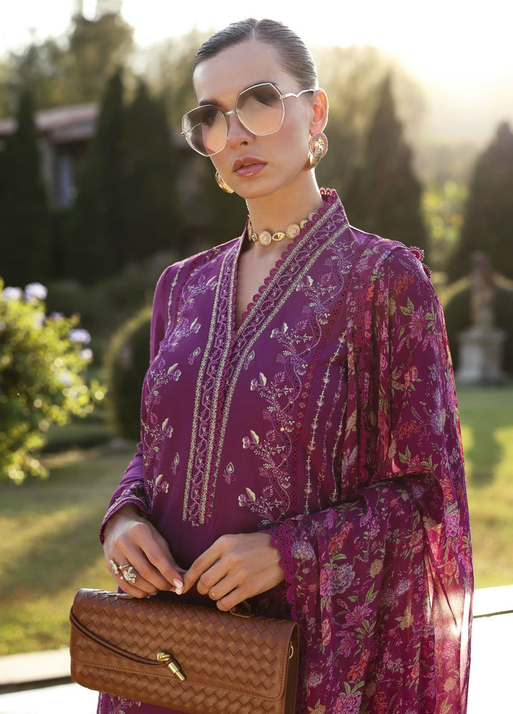 Zaina by Kanwal Malik Embroidered Lawn Suits Unstitched 3 Piece KM25ZL Alvina - Summer Collection