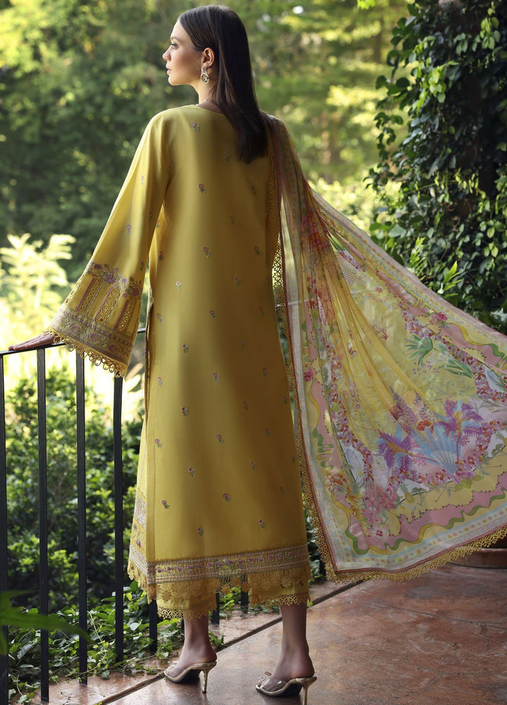 Zaina by Kanwal Malik Embroidered Lawn Suits Unstitched 3 Piece KM25ZL Raiha - Summer Collection