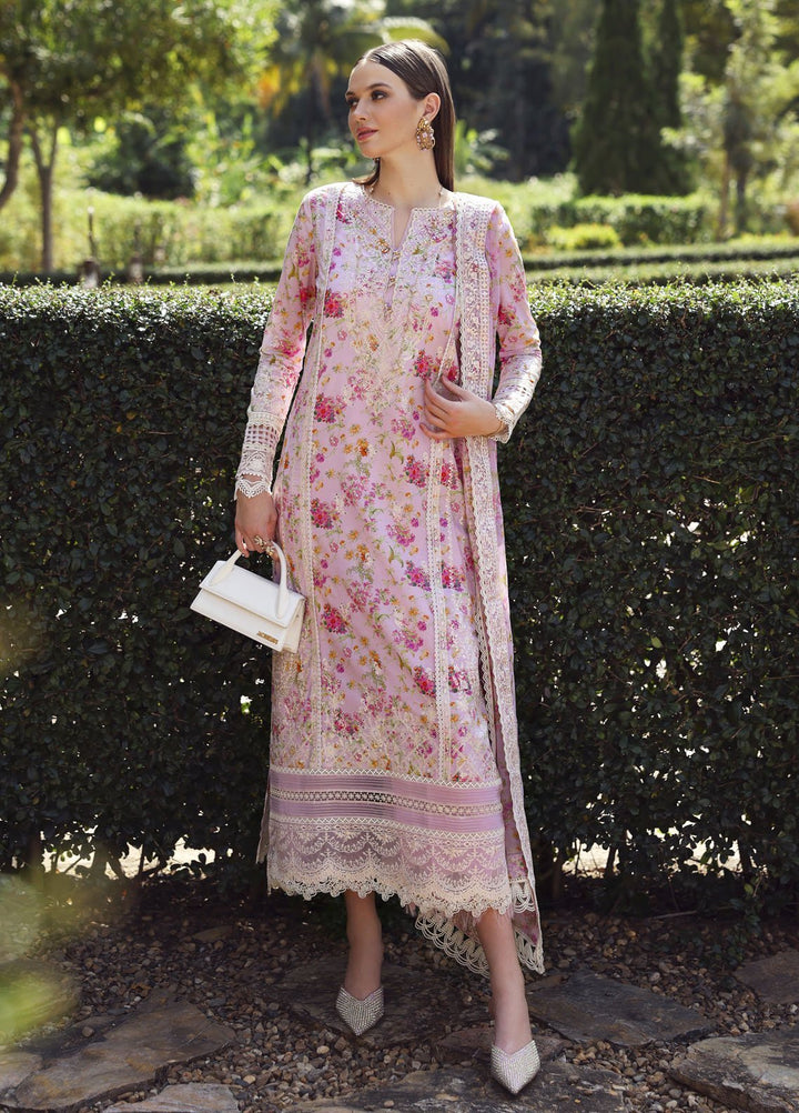 Zaina by Kanwal Malik Embroidered Lawn Suits Unstitched 3 Piece KM25ZL Zuri - Summer Collection