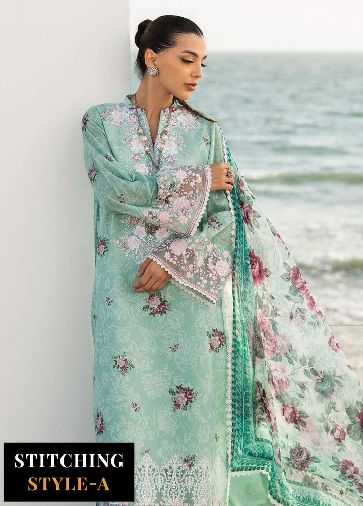 Zainab Chotani Embroidered Lawn Suits Unstitched 3 Piece ZC25TL D-02 Anahita - Summer Collection