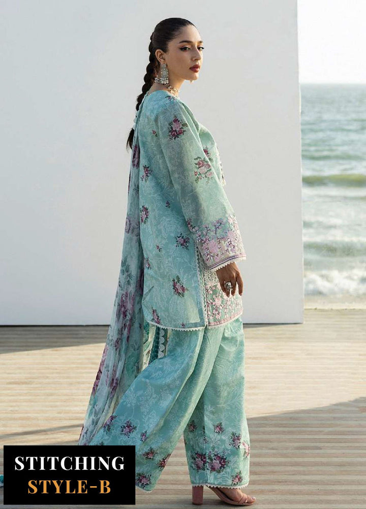 Zainab Chotani Embroidered Lawn Suits Unstitched 3 Piece ZC25TL D-02 Anahita - Summer Collection