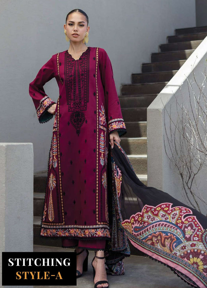 Zainab Chotani Embroidered Lawn Suits Unstitched 3 Piece ZC25TL D-12 Mahay - Summer Collection