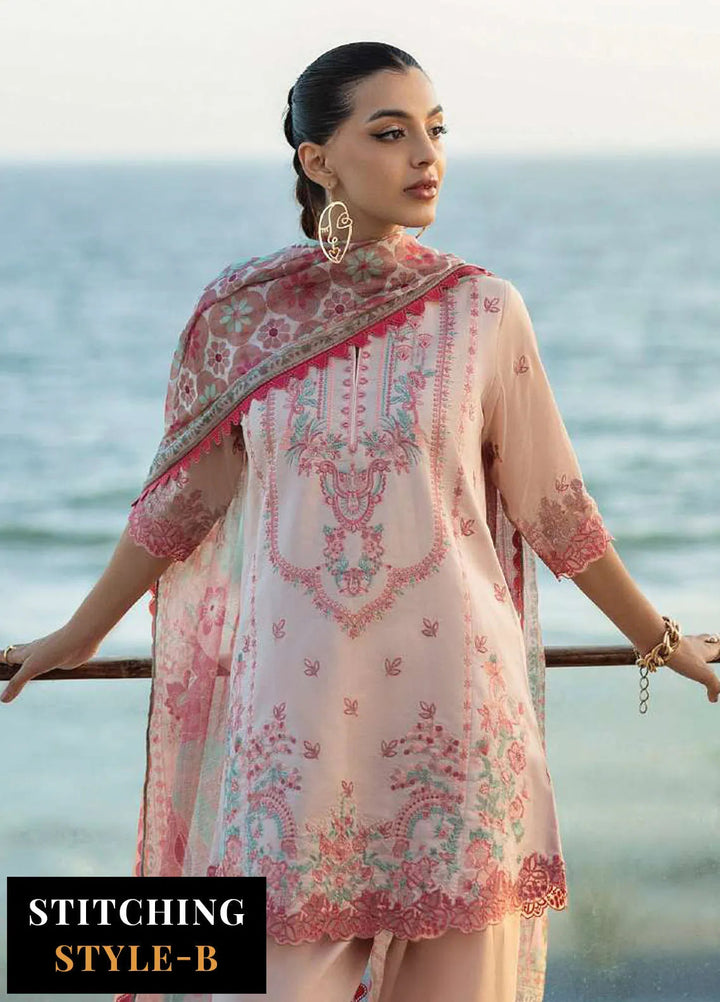 Zainab Chotani Embroidered Lawn Suits Unstitched 3 Piece ZC25TL D-13 Kaira - Summer Collection