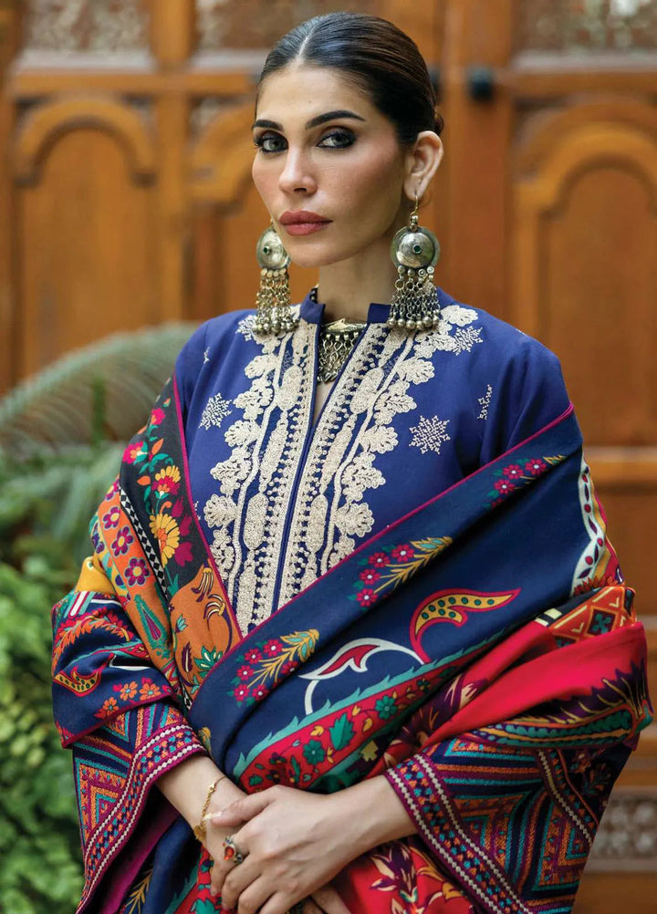 Zainab Chottani Embroidered Suit Unstitched 3 Piece ZC24WS D-05 Maya - Winter Collection