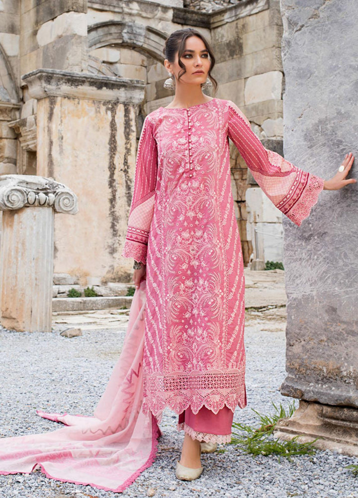 Zainab Chottani Embroidered Chikankari Suits Unstitched 3 Piece ZC21CK 4B Laalay - Luxury Collection