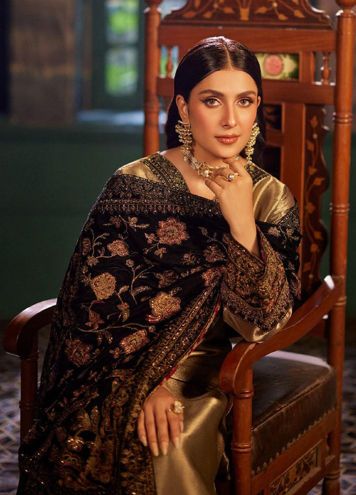 Zainab Chottani Embroidered Brocade Suits Unstitched 3 Piece ZC23UV D7 Maysa - Luxury Collection