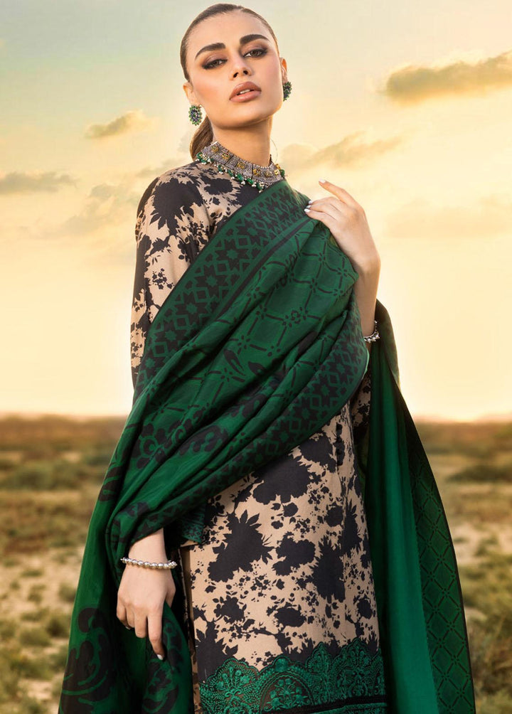Zainab Chottani Embroidered  Suits Unstitched 3 Piece ZC22W 03 Gulnaaz - Winter Collection